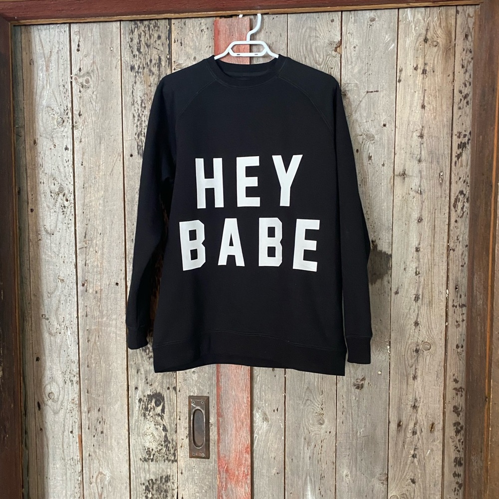 Brunette Label “Hey Babe” sweater